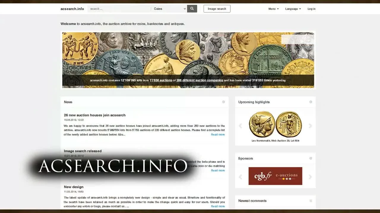 Поиск по архивам аукционов на ACSEARCH.INFO