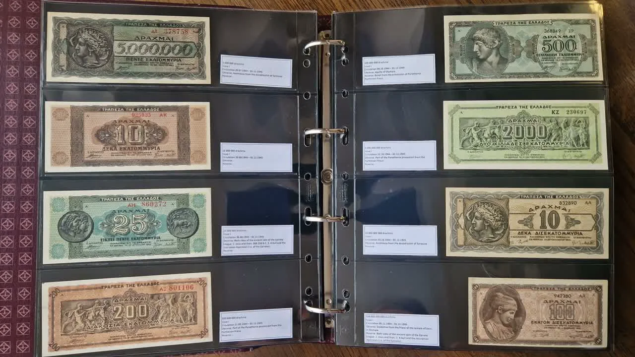 Banknote Design and Connection to Antiquity