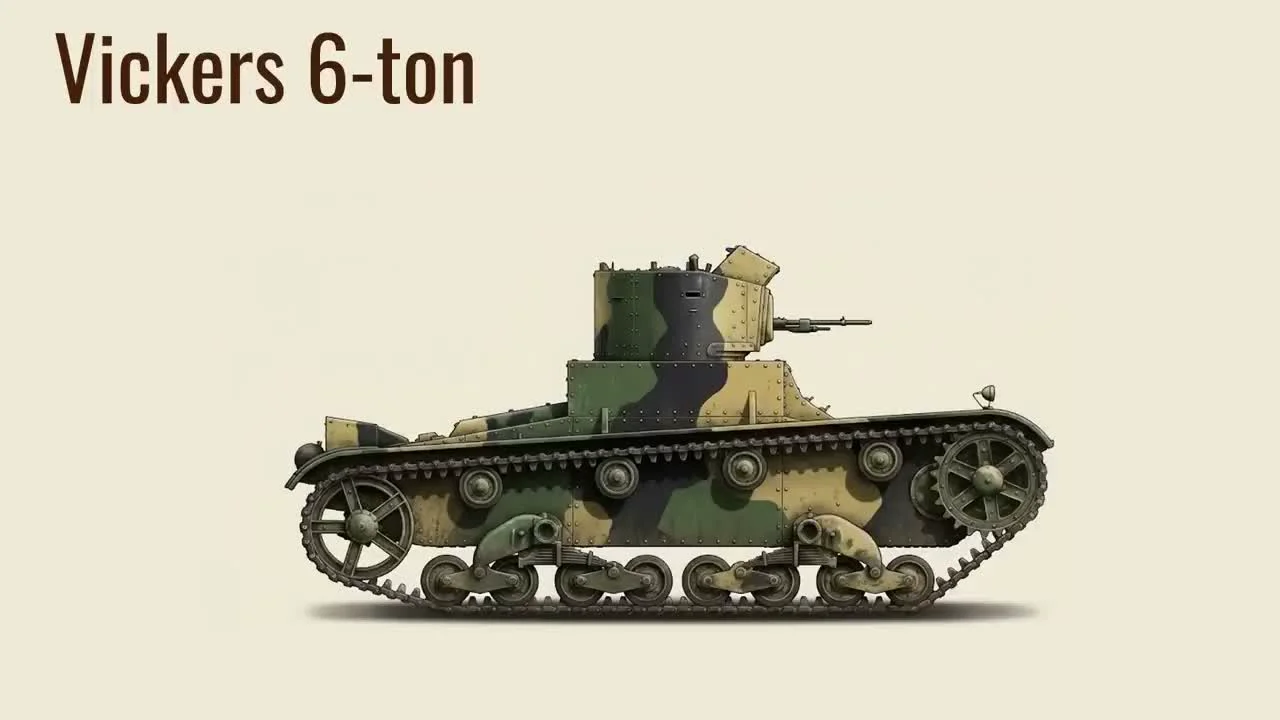 The Pre-War Fleet's Foundation: Vickers 6-ton