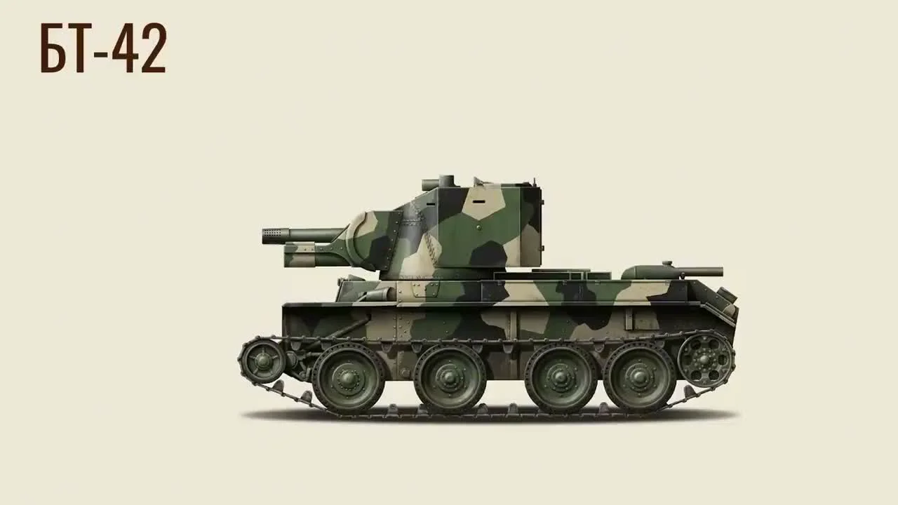 BT-42: A Desperate Conversion of a Captured Tank