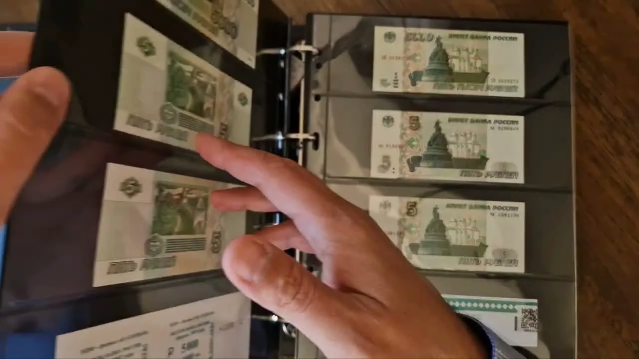 The 5000 and 5 Ruble Banknotes