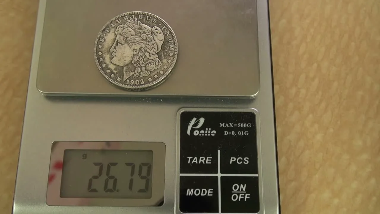 Начальная проверка: вес и магнитные свойства