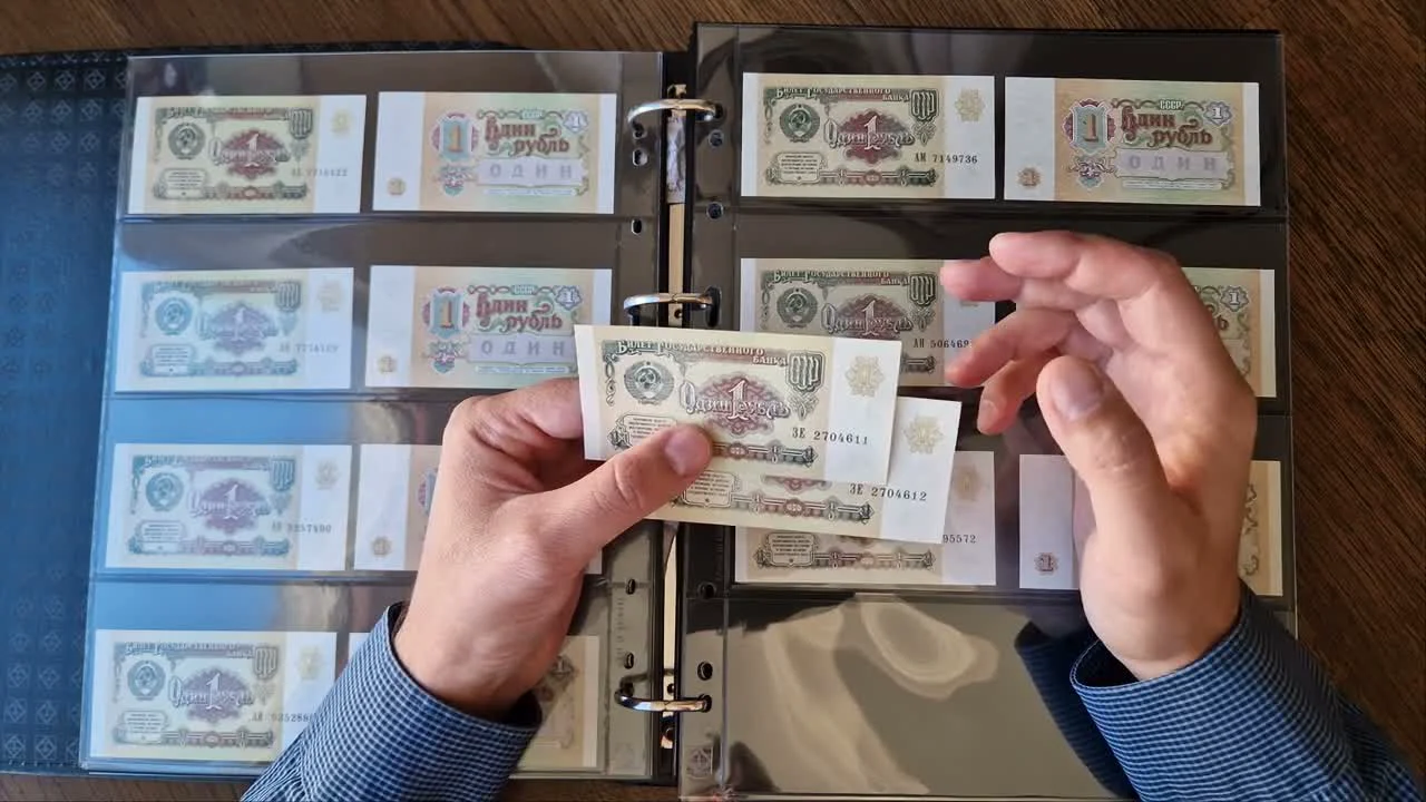 How It All Began: A Pair of Soviet Rubles